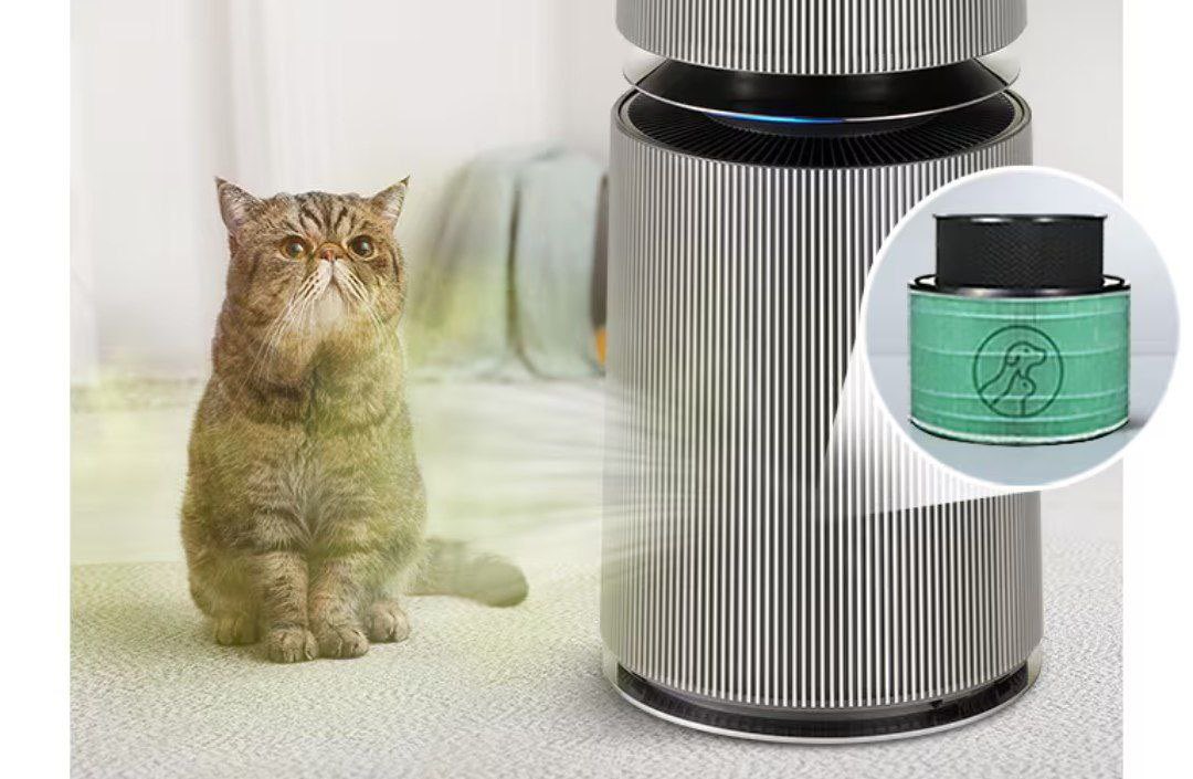 lgsubscribe's tweet photo. Did you know that pet furs and dust are considered allergens?

Safely breathe in clean air with Allergy care on your LG PuriCare™ 360º Alpha Pet Air Purifier. Removing 99.9% of bacteria, harmful substances and more using UVnano and Ionizer.

Learn more at:
AS10GDBY0 (Beige)
https://t.co/w0r2aeCrIa

#LGMalaysia #LGEMalaysia #LifesGood #LGPuriCare #AirPurifier #AllergyCare