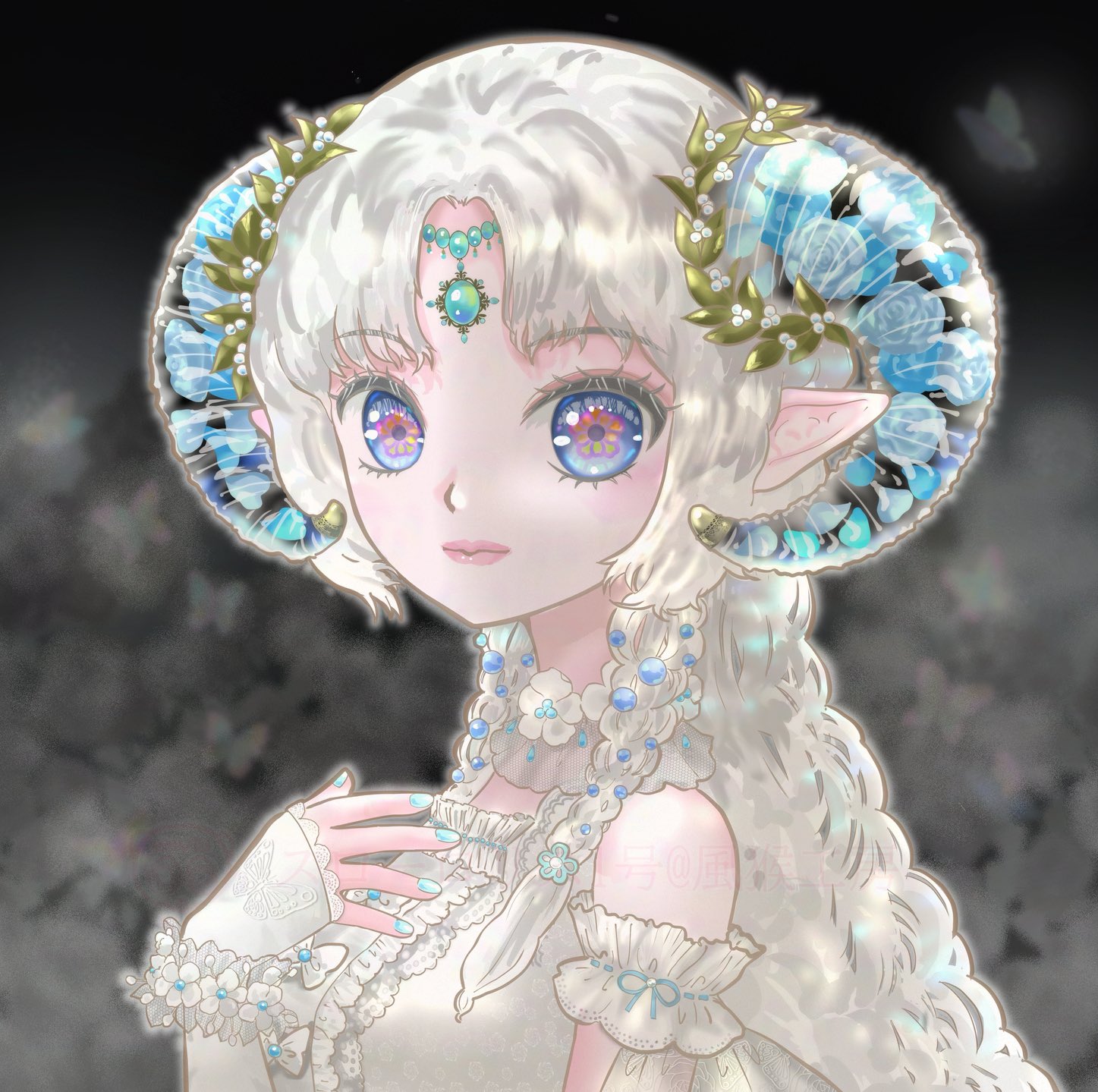 ❤︎ BLUE ROSE ❤︎*゜様 LD5149-SB 詳細 | カラードレスを格安で探すならCOCOMELODY