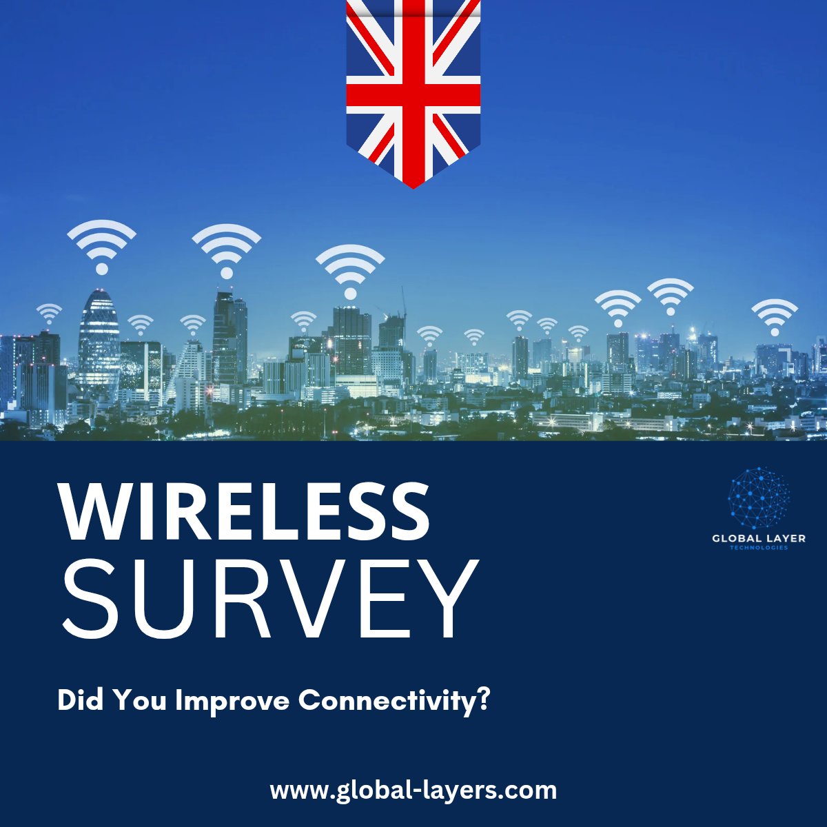 Improve Connectivity in the UK?  

Global Layers Technologies  enhances wireless connectivity across the UK with comprehensive surveys. We identify coverage gaps, interference issues, and optimization opportunities to ensure seamless network performance
global-layers.com