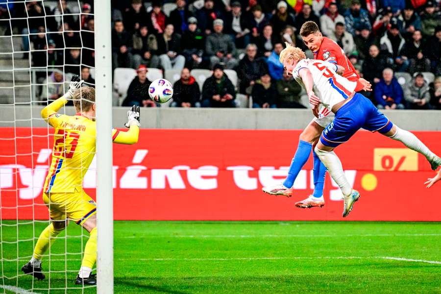Czech Republic 2-1 Faroe Islands (World Cup Qualifiers) 2025.03.22 All Goals