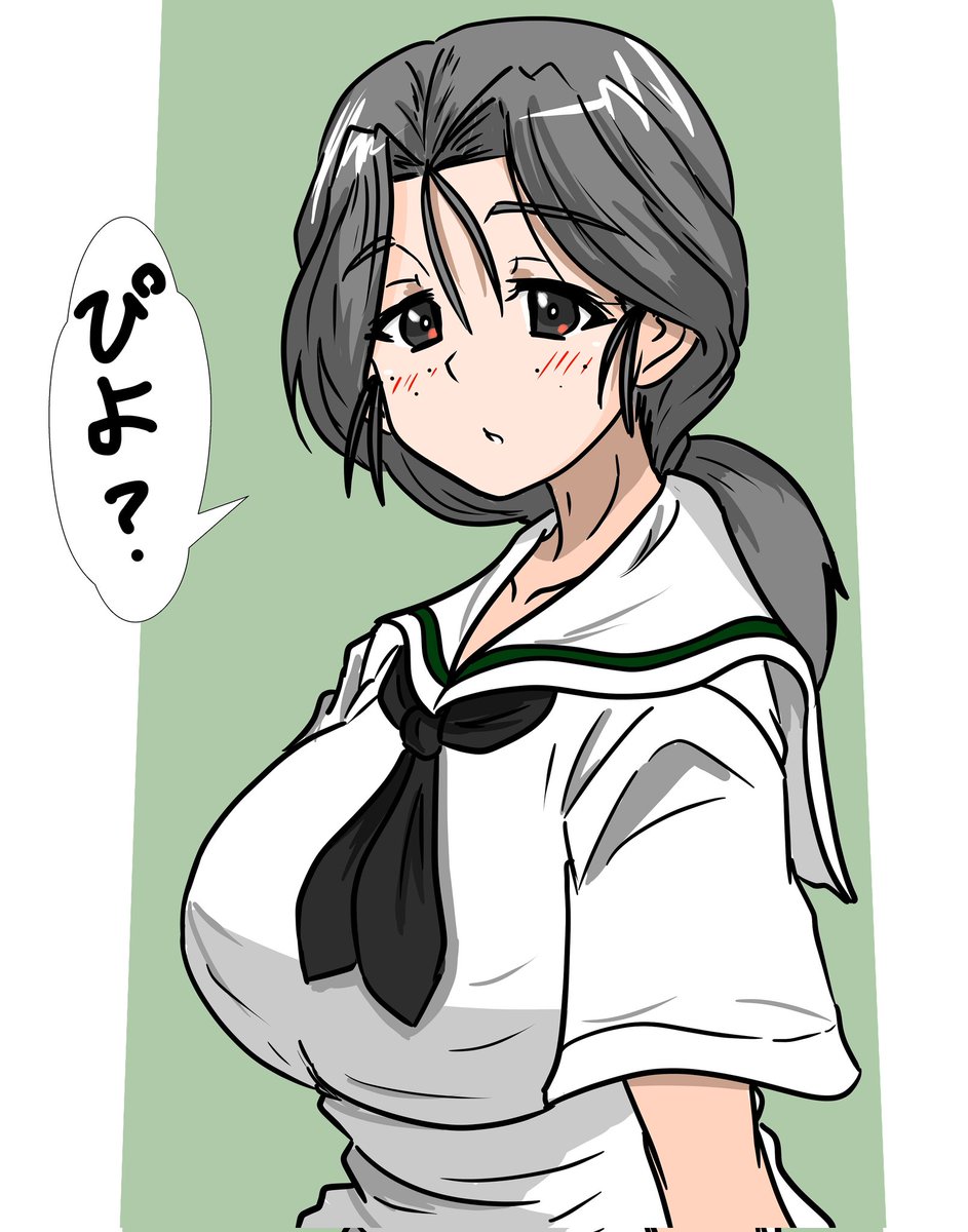 #自分で一番かわいく描けたと思う絵 