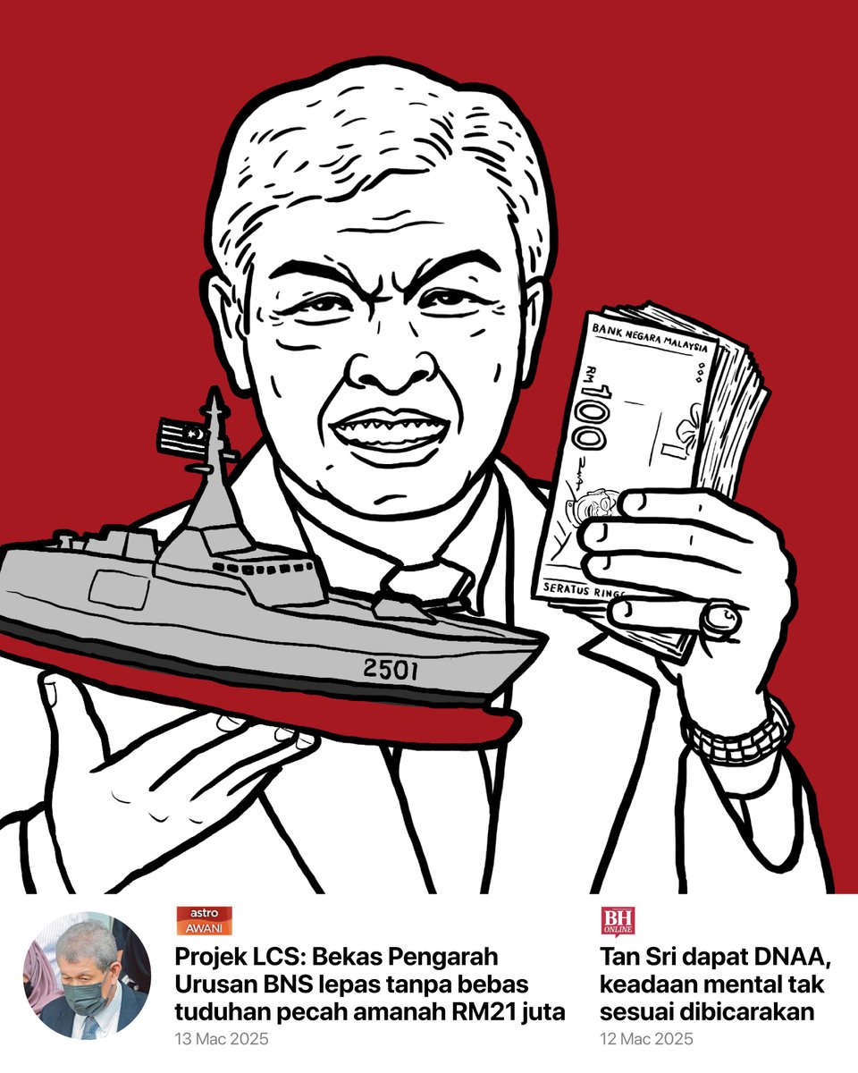 Memperingati skandal kapal LCS yang sudah disenyapkan dan dilupakan