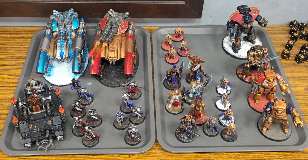CT_Origin's tweet photo. I am running an 8-person Warhammer 40k tornament today at the local game store (Kaohsiung City, Taiwan). Photos of the participants' armies.

#warhammer40000
#WarhammerCommunity
＃warmongers https://t.co/lQzEfPsf1h