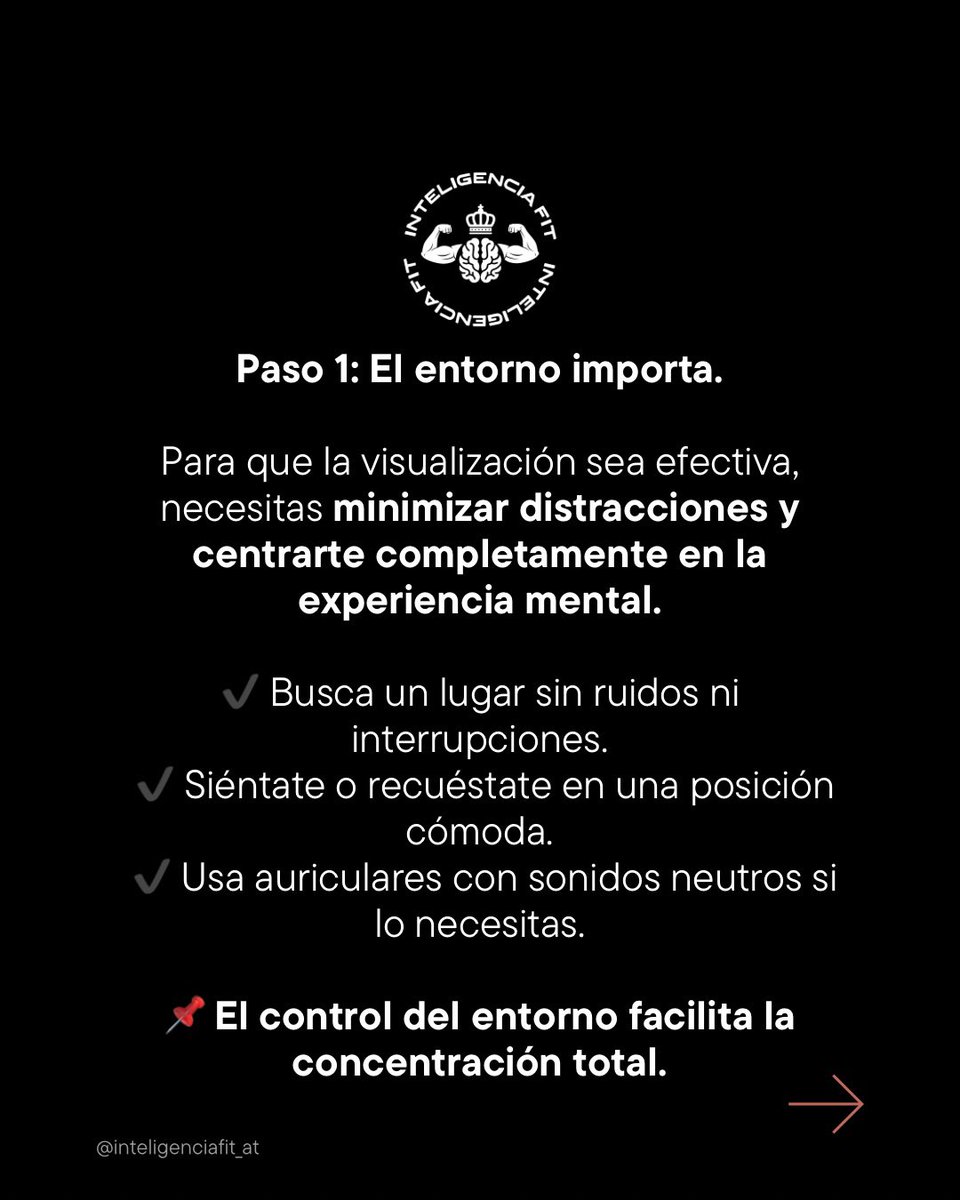 InteligenciaFit's tweet photo. Visualizar sin técnica NO sirve. Aprende a hacerlo bien.

Si solo te imaginas algo sin estructura, no estás visualizando de manera efectiva.

🔬 La visualización efectiva sigue un proceso específico para programar tu mente y cuerpo.

📌 Hoy te enseñaré cómo hacerlo paso a paso. https://t.co/09hFoqgJvW