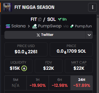 thetostoo's tweet photo. Please, the one who updated $FIT should change the logo and banner into this black dude

It would 100% fits the $FAT and #ROUTINE meta

wwpSwn2Ke356YB51XrrAzua6nMhJ9vbjz1HpfZ4pump