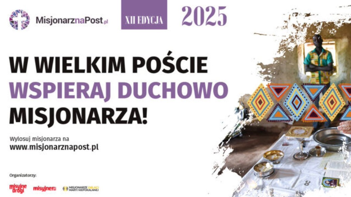 🙏 W ramach akcji <a href="/misjonarznapost/">Misjonarz na Post 2026</a> już ponad 53 tys. osób modli się za polskich misjonarzy. Do inicjatywy można dołączyć w dowolnym momencie Wielkiego Postu >> radioplus.pl/kosciol/ponad-…