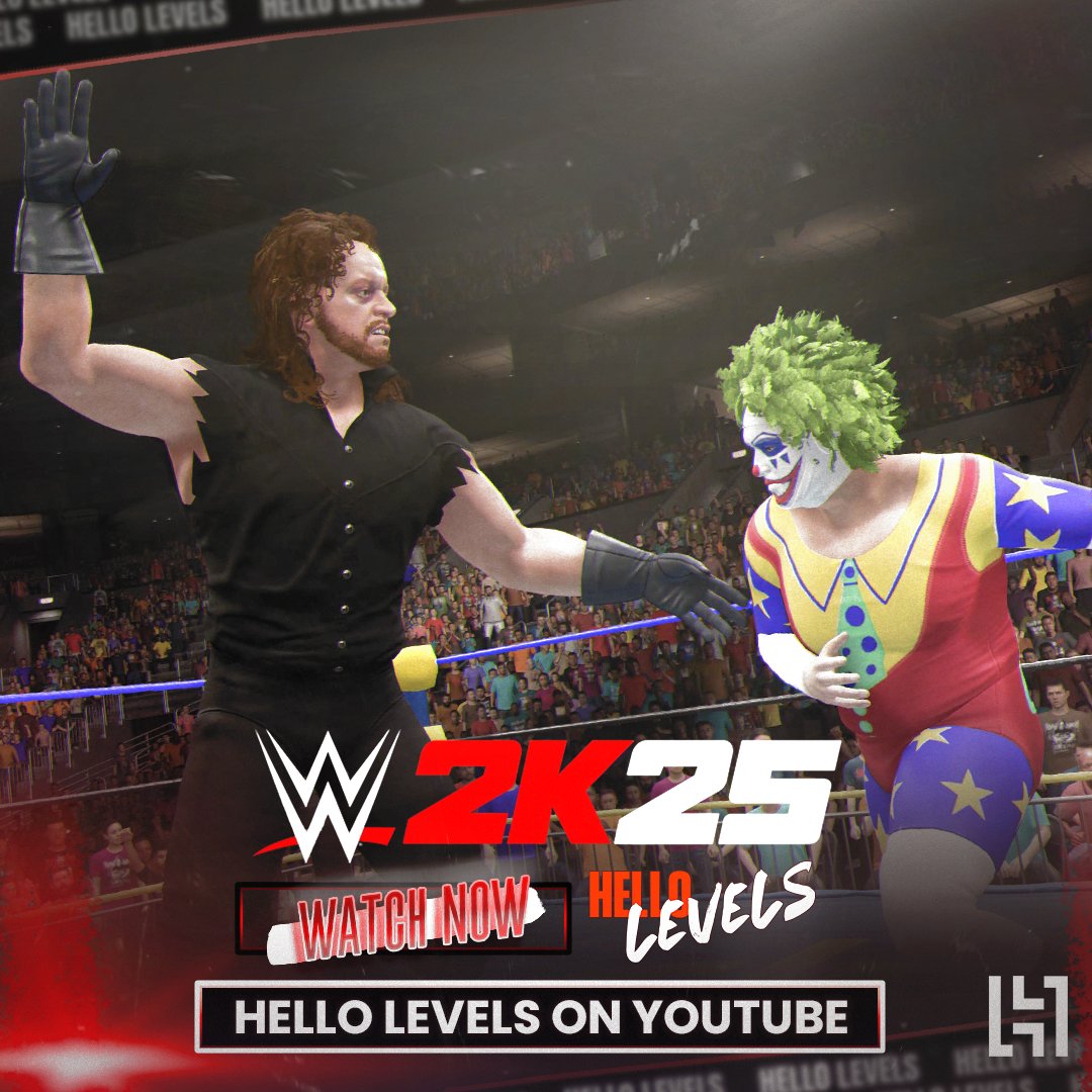HelloLevels's tweet photo. WWE 2K25 Old School Matches - Undertaker 90 vs Doink The Clown - No DQ Match Gameplay
https://t.co/oKZ6wbXzhB
#WWE #WWE2K25 #WWE2K #HelloLevels https://t.co/RjR9VN9vBb