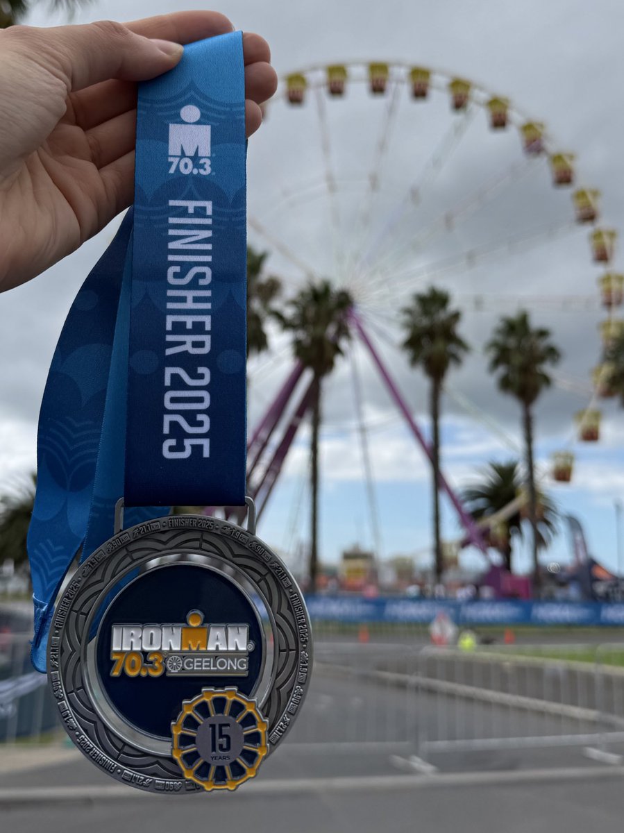 my first half ironman

six months of dedicated training + years of racing in smaller triathlons &amp; swimming/running got me to the start line. my friends, family &amp; coach got me to the finish line.

overwhelmed with emotion on what I was able to achieve today @ZealousxStasis