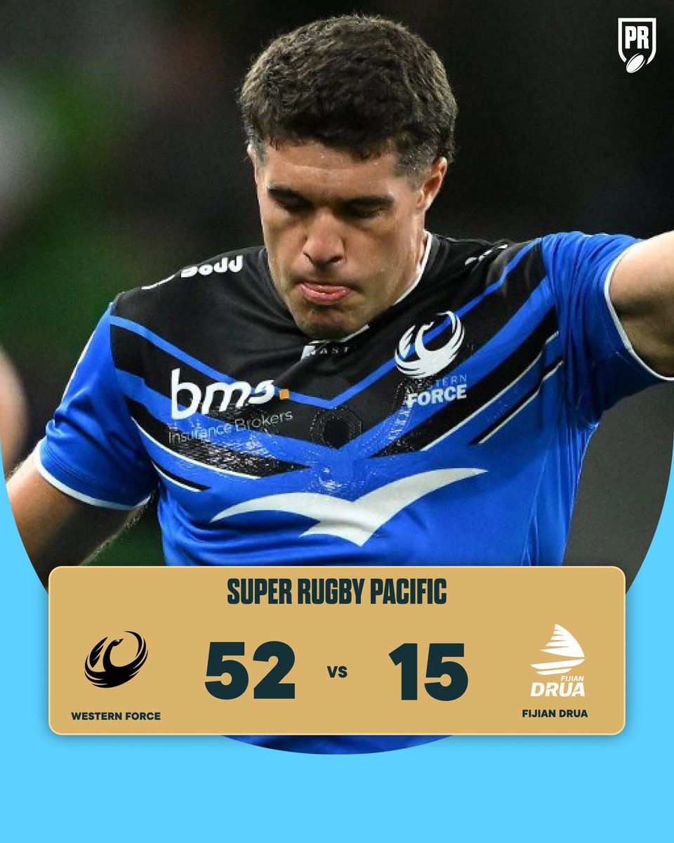 PlanetRugby's tweet image. 🔵 THE WESTERN FORCE NOTCH A HALF CENTURY OF POINTS IN PERTH!

#SuperRugbyPacific #FORvDRU