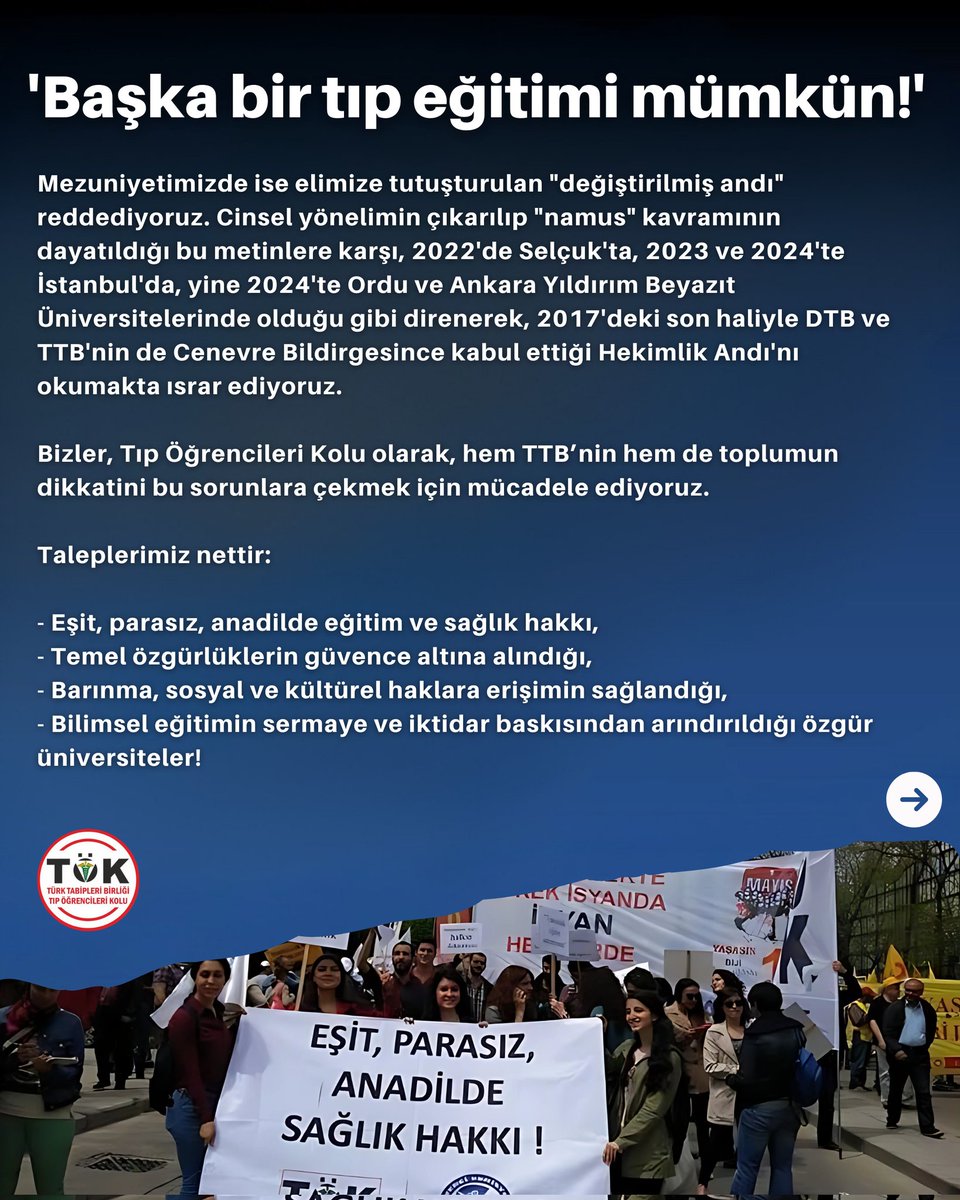 Tıp Öğrencileri Kolu tweet media