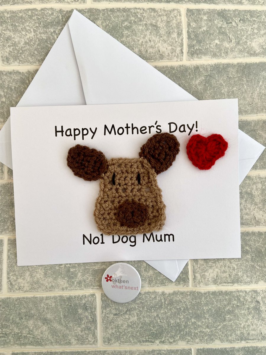 🚨Not long left to get your cards for #mothersday !I’ve got a selection in my #etsy shop from sentimental ❤️ to puntastic 😆Even ones from the dog! 🐶
-
 okthenwhatsnextcraft.etsy.com
#earlybiz #crochet #etsy #ukgiftam #ukgifthour