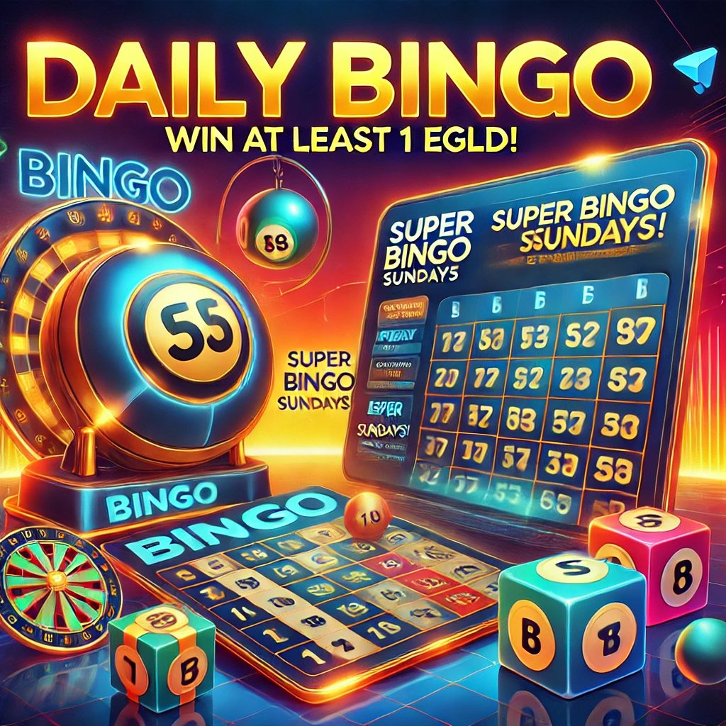 snipermvx's tweet photo. 🚀 Big News Alert! 🚀

We’re thrilled to announce the official launch of https://t.co/k4H6iXd6i4 ! 🎉🎰

To celebrate this exciting milestone, we’re hosting a Super Bingo Event with a MASSIVE PRIZE of 10,000 Bingo Tokens (equivalent to 1 EGLD)! 🏆💰

🔥 How to Join:
1️⃣ Head over to https://t.co/k4H6iXd6i4
2️⃣ Play your favorite Bingo games
3️⃣ Be the lucky winner to take home the 10,000 Bingo Tokens!

Don’t miss out on this chance to win big! Let the games begin! 🎲✨

#BingoSniperX #EGLD #CryptoGaming #WinBig #BingoTime