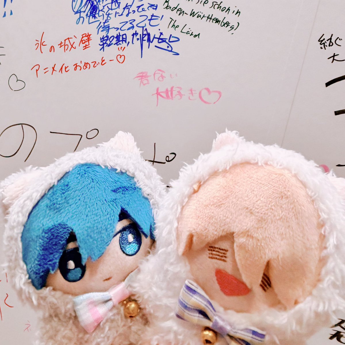 AnimeJapan行ってきました🚃鬼滅とかまどマギとか色々見てきました。
アニメ化してほしいランキングのブースに君ないもお邪魔させていただきまして、ボードに君ないへのコメントないかな〜と探していたら見つけました!!書いてくださった方ありがとう⸜(ˊᗜˋ)⸝♡
#AnimeJapan