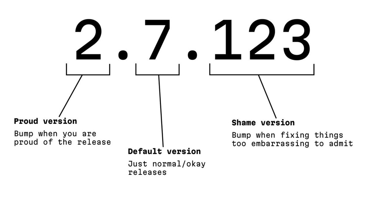 codask_'s tweet photo. Vibe  versioning https://t.co/zZ1mAhkusF
