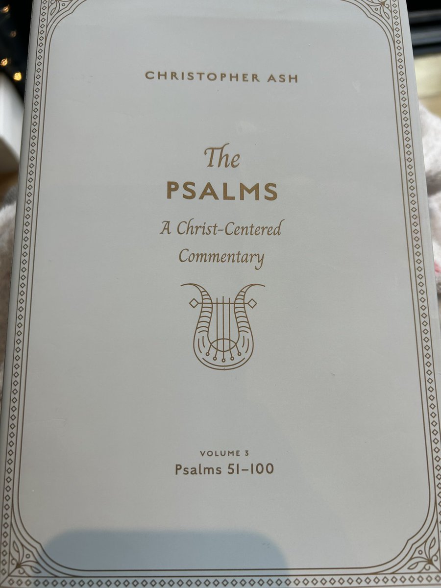 rachellouisa2's tweet image. I can’t remember a time a commentary helped me enjoy God this much — so much wisdom and beauty drawn out of the Psalms. Just wonderful.