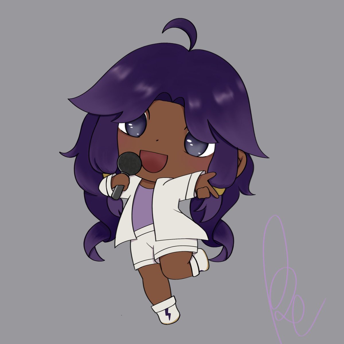 DollarTreeToshi's tweet photo. I drew Rei’s chibi😅 

Go check it out y’all, they did a great job! https://t.co/Fdyok5lBXv