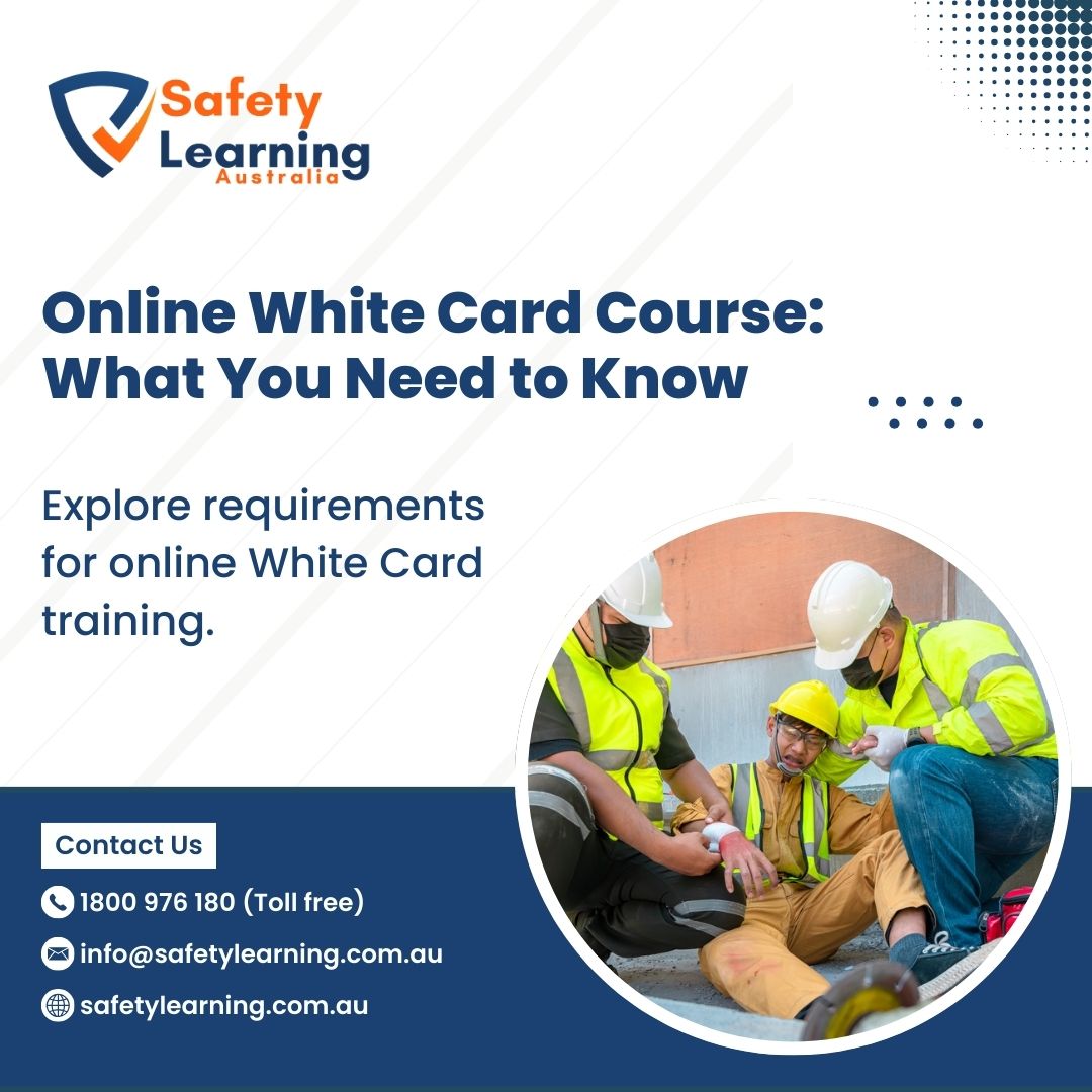 ahmed_isht67273's tweet image. 🏗️ Online White Card Course: What You Need to Know! 🎓
Looking to start a career in construction? The White Card is your first step!
Visit : safetylearning.com.au
#WhiteCard #ConstructionSafety #SafetyLearning #OnlineCourse