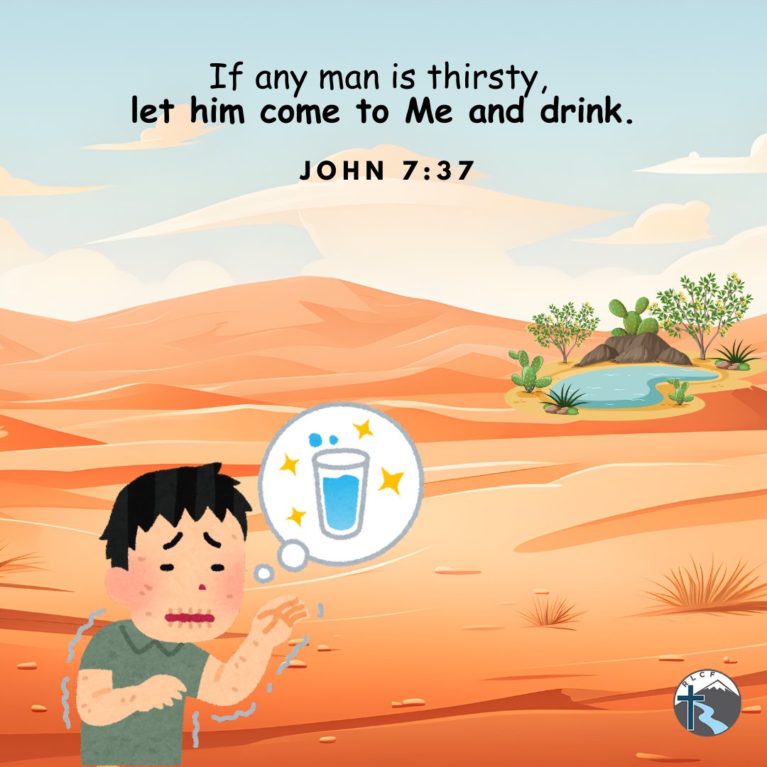 RLCF_Verses's tweet photo. Pre-school class memory verse for Mar 23, 2025 week: "If any man is thirsty, let him come to Me and drink." - John 7:37 https://t.co/RcSN35VcGD