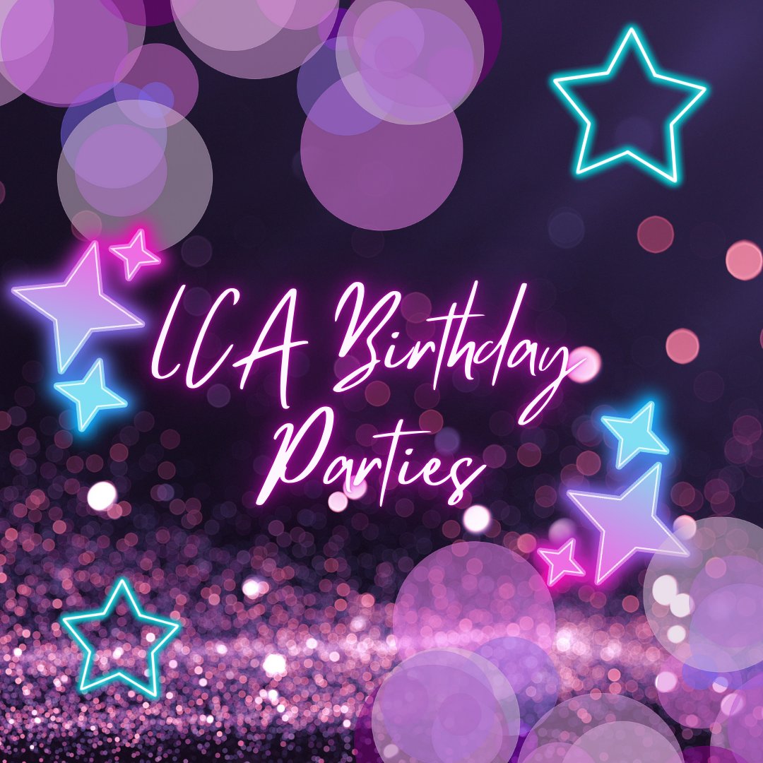 ✨🤩 It's an LCA Birthday Party kinda Sunday! 🤩✨

LCA Staff Charlotte &amp; Cydney are running a LCA Birthday Party for Artemis who is turning 7! Artemis has chosen a Dance Party Package &amp; is going to be learning a dance to a Taylor Swift song with all her friends! 🎶💃🏻🎭🎉⭐️✨🤩💜