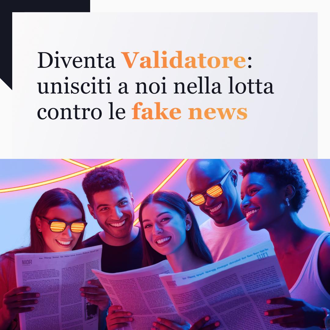 ValidexNews's tweet photo. Vuoi contribuire anche tu a creare un mondo con meno fake news?𝐈𝐬𝐜𝐫𝐢𝐯𝐢𝐭𝐢 𝐚𝐥𝐥𝐚 𝐧𝐨𝐬𝐭𝐫𝐚 𝐛𝐞𝐭𝐚 𝐩𝐫𝐢𝐯𝐚𝐭𝐚. 🔗 𝐒𝐜𝐨𝐩𝐫𝐢 di più e iscriviti qui: https://t.co/OuqYEvK4by

#Validex #FactChecking #Validatori #Community #Blockchain #AI 🚀 https://t.co/1UnKvAq31y