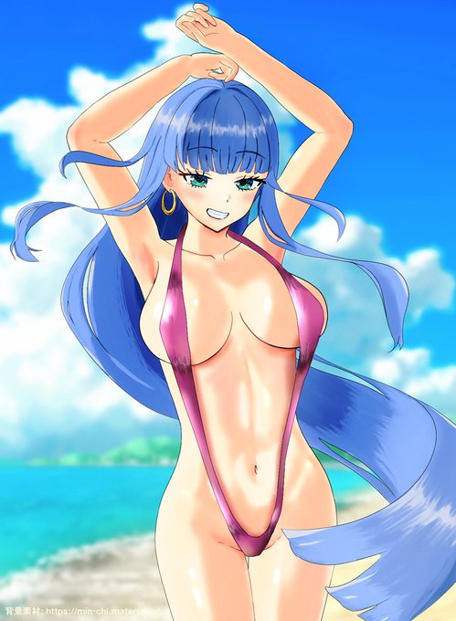 #イラスト練習 #イラスト練習中 #イラスト初心者 
水着ギャル 