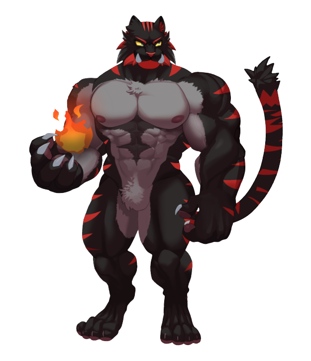 I present to you Live2D Scintilla made drawn by the amazing <a href="/hugothecorgo/">HugeXHugo🐾</a> !
Something I really wanted for a long time to represent this tiger on stream!
Thank you so Hugo for taking Scintilla in a new way and for Titania for making him come to life! I greatly appreciate you both!