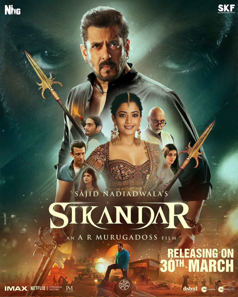 Pen Movies (@penmovies) on Twitter photo Bas ab mudne ki der hai 🔥 Dil thaam ke baithiye… Just a few hours to go… ⏳
#SikandarTrailer Event starts at 4 PM today 🔥
#SikandarTrailer loading…
#Sikandar releases in theatres near you on 30th March 2025
<a href="/BeingSalmanKhan/">Salman Khan</a> In
#SajidNadiadwala’s #Sikandar
Directed Bas ab mudne ki der hai 🔥 Dil thaam ke baithiye… Just a few hours to go… ⏳
#SikandarTrailer Event starts at 4 PM today 🔥
#SikandarTrailer loading…
#Sikandar releases in theatres near you on 30th March 2025
<a href="/BeingSalmanKhan/">Salman Khan</a> In
#SajidNadiadwala’s #Sikandar
Directed