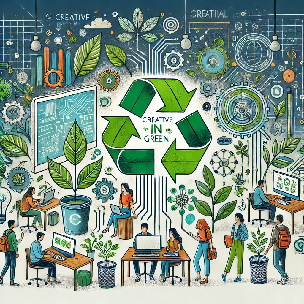 A new Erasmus+ project, CreativeinGreen has started with new curricula development and supports of the green and digital transition in the European Audiovisual and Multimedia Sector (AVM) after knowing better the needs and gaps . The sector is important at global level .