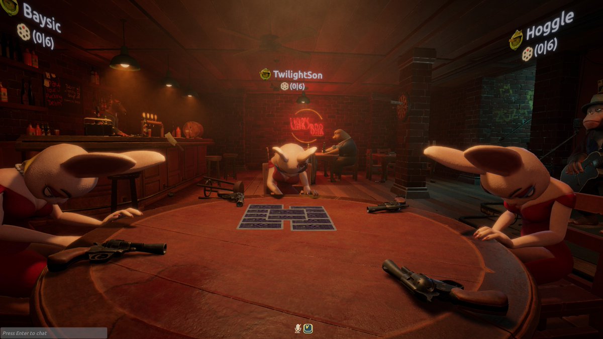 Everyone discovered... the *assets*