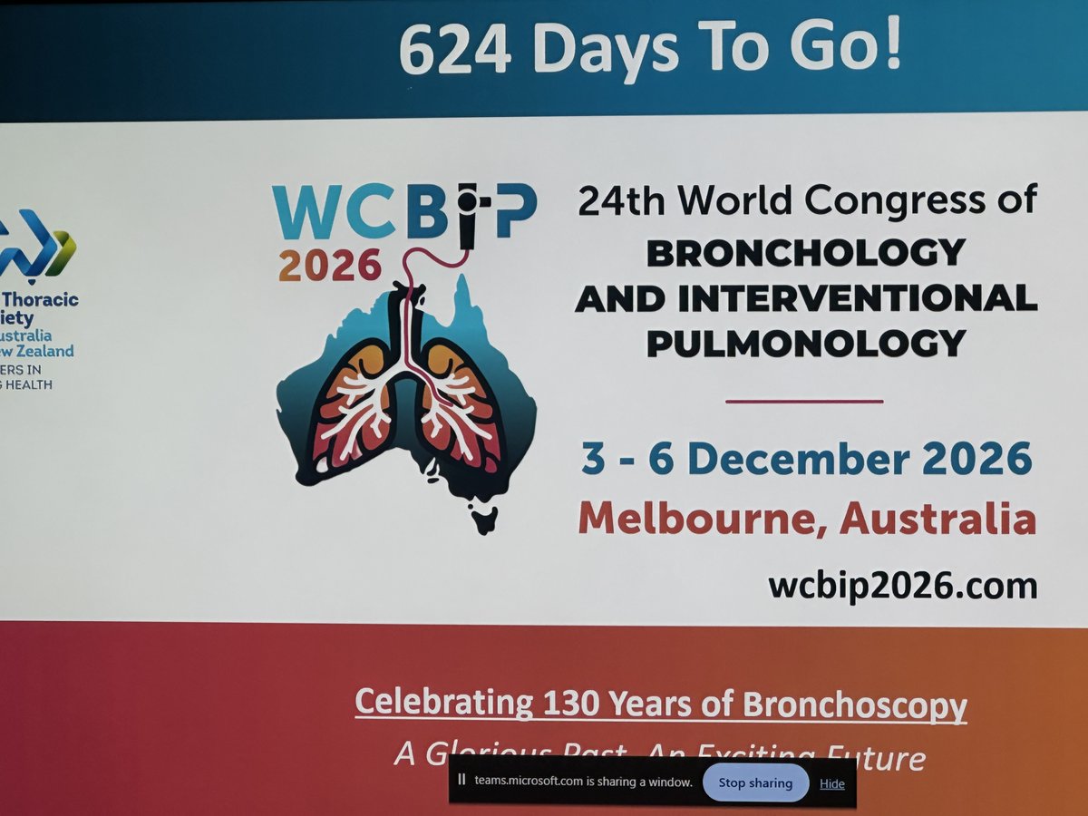Y C Gary Lee (@ycgarylee) on Twitter photo 2026 <a href="/wabipconnect/">WABIP</a> mtg will be in Melbourne 🇦🇺! <a href="/aBronchoscopist/">For the Love of Bronchoscopy</a> starts program design with <a href="/tsanz_thoracic/">TSANZ</a> & enthusiastic team of experts (<a href="/teflon78/">Phan Nguyen</a> <a href="/DanSteinfort/">Daniel Steinfort</a> <a href="/arash_badiei/">Arash Badiei</a> <a href="/jonowilliamson/">Joanthon Williamson</a> + many). <a href="/AAB_IP/">AABIP</a> <a href="/PleuralPOCUS/">Alejandro</a> <a href="/ALATorax/">ALAT</a> <a href="/CHESTOncology/">CHEST Thoracic Oncology & Chest Procedures</a> <a href="/Lungfoundation/">Lung Foundation Australia</a> <a href="/iPulmOG/">Interventional Pulmonary Outcomes Group</a> 2026 <a href="/wabipconnect/">WABIP</a> mtg will be in Melbourne 🇦🇺! <a href="/aBronchoscopist/">For the Love of Bronchoscopy</a> starts program design with <a href="/tsanz_thoracic/">TSANZ</a> & enthusiastic team of experts (<a href="/teflon78/">Phan Nguyen</a> <a href="/DanSteinfort/">Daniel Steinfort</a> <a href="/arash_badiei/">Arash Badiei</a> <a href="/jonowilliamson/">Joanthon Williamson</a> + many). <a href="/AAB_IP/">AABIP</a> <a href="/PleuralPOCUS/">Alejandro</a> <a href="/ALATorax/">ALAT</a> <a href="/CHESTOncology/">CHEST Thoracic Oncology & Chest Procedures</a> <a href="/Lungfoundation/">Lung Foundation Australia</a> <a href="/iPulmOG/">Interventional Pulmonary Outcomes Group</a>