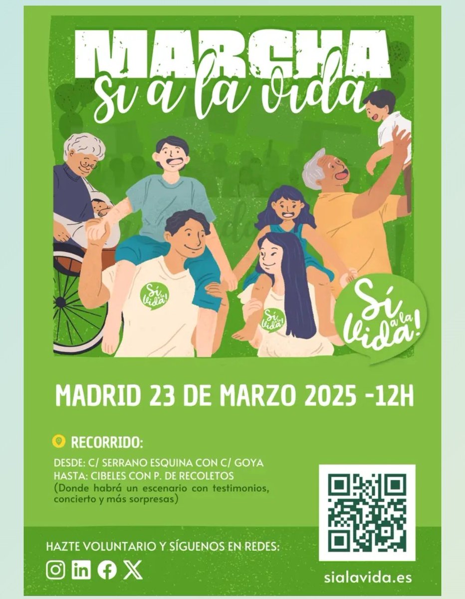 Hoy apoyo <a href="/Sialavida_Es/">Sí a la Vida</a> No al aborto, no a la eutanasia...