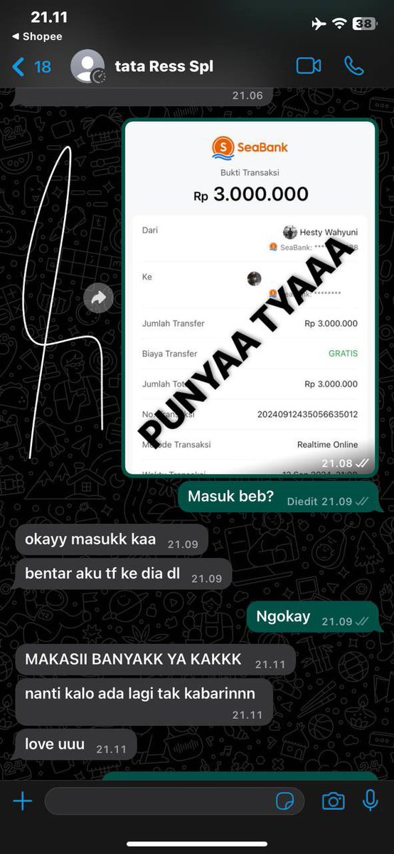 bigwin1502's tweet photo. TESTII PASTI DI TF YA TEMAN2 https://t.co/O9I9Sl2AgV