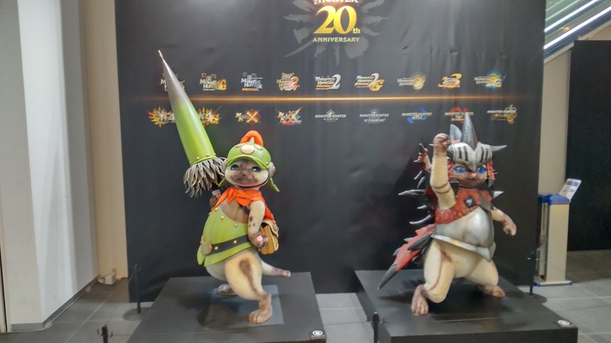 wainoko717's tweet photo. 大狩猟展行ってきたー🍖 https://t.co/3JPx3TwqAL