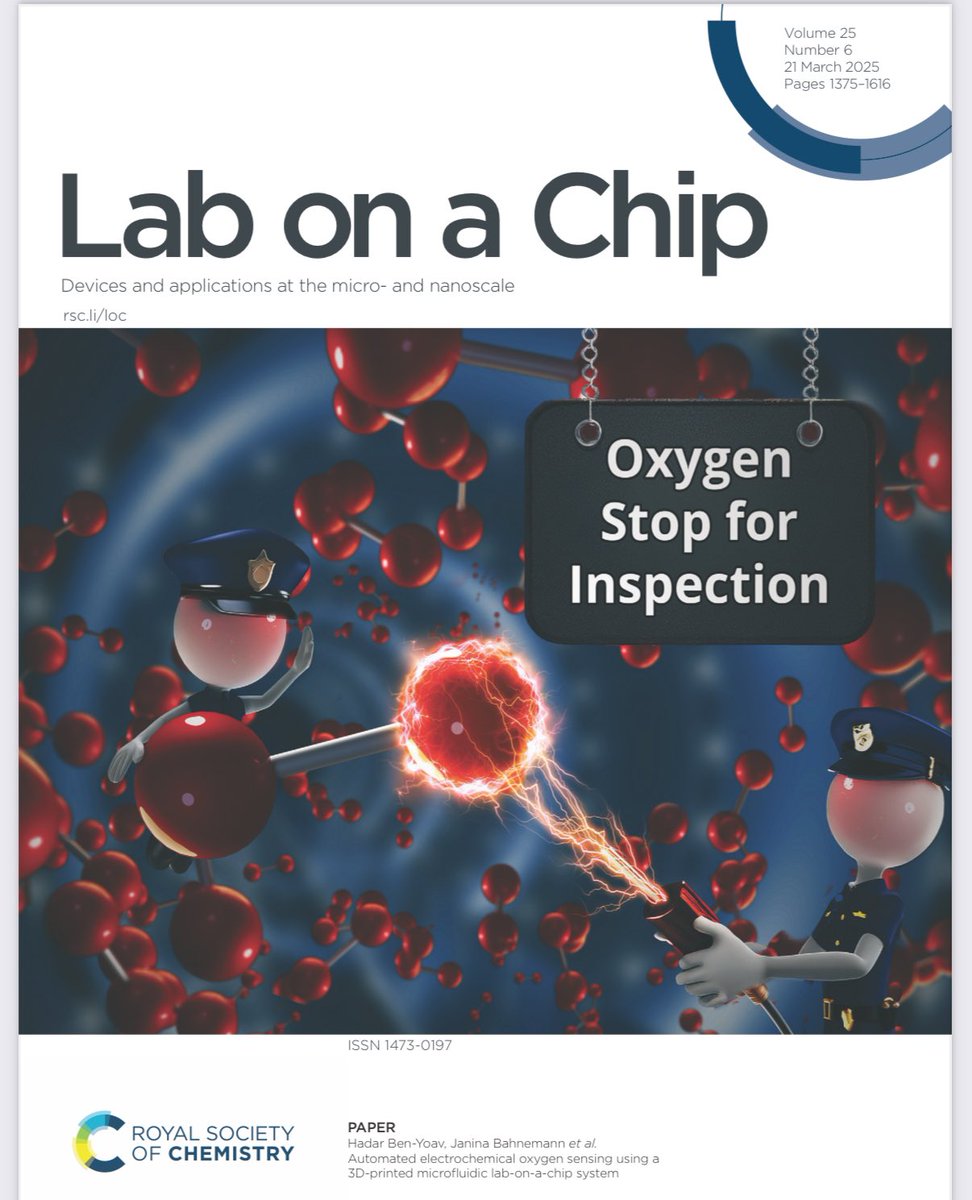 Hadar Ben-Yoav (@benyoav) on Twitter photo Our paper is on the front cover of <a href="/LabonaChip/">Lab on a Chip</a> ! How can you enable real-time oxygen monitoring in Lab on a chip? To read more doi.org/10.1039/D4LC00…
Excellent collaboration with Prof. Janina Bahnemann <a href="/AugsburgU/">Augsburg University</a> <a href="/BenGurionUni/">אוניברסיטת בן-גוריון בנגב</a> Our paper is on the front cover of <a href="/LabonaChip/">Lab on a Chip</a> ! How can you enable real-time oxygen monitoring in Lab on a chip? To read more doi.org/10.1039/D4LC00…
Excellent collaboration with Prof. Janina Bahnemann <a href="/AugsburgU/">Augsburg University</a> <a href="/BenGurionUni/">אוניברסיטת בן-גוריון בנגב</a>