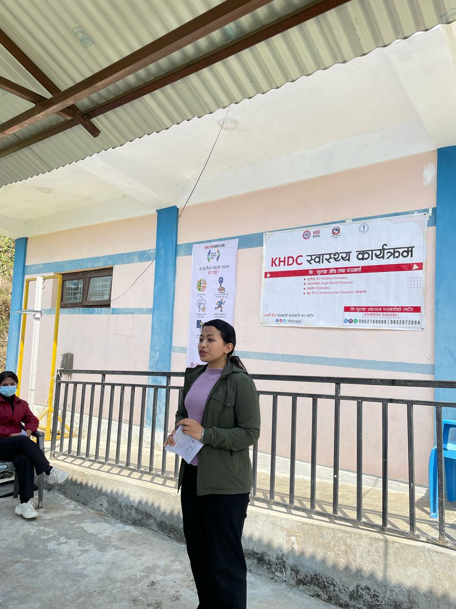 khdc_nepal's tweet photo. 📷 World Kidney Day 2025 –  BHSC Palungwa Chowk, Phungling Municipality, Taplejung Nepal 📷
Are Your Kidneys OK? Detect early, protect kidney health

📷 KHDC For Kidney care 📷
#kidneyhealth
@ISNkidneycare
@sanjibks1969 
@worldkidneyday https://t.co/rq3bJRbUUe