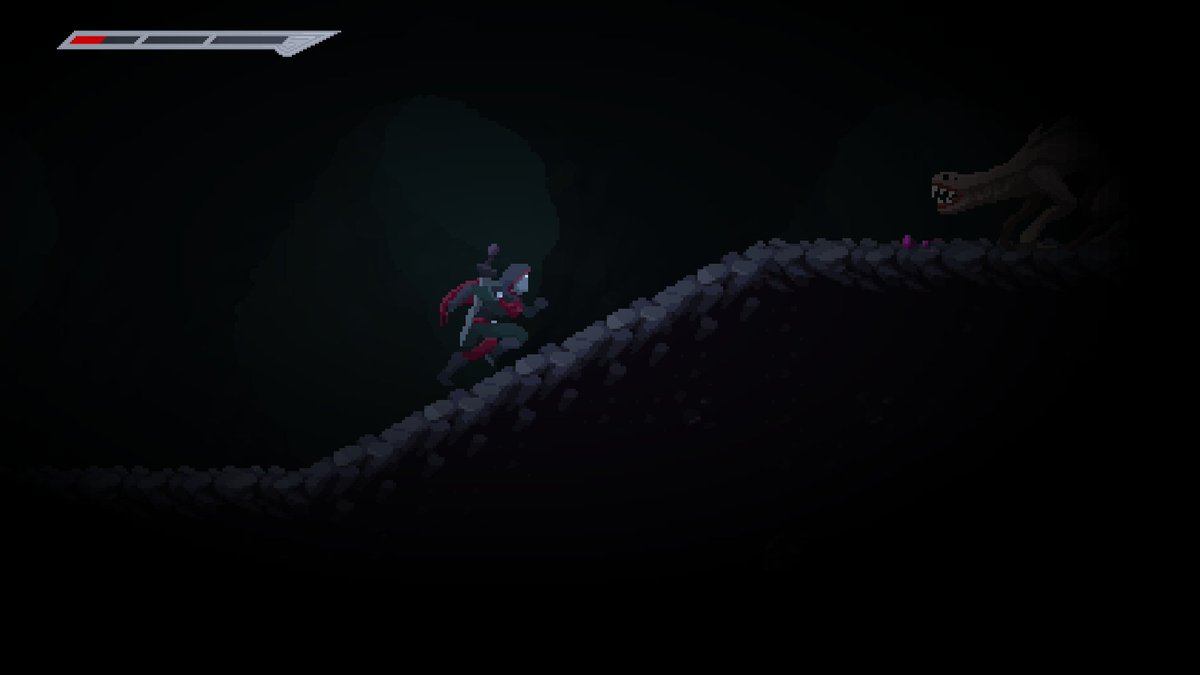 dev_ineap's tweet image. #solodevsurvivor

store.steampowered.com/app/3501850/Ec…

Echoes of the Outworlder is a short isekai Metroidvania about exploring the mysterious calamitous event that happened the same time you crossed over to the new world.

🗺️Explore
⚔️Fight
💬Talk to NPCs
🔍Discover the truth!