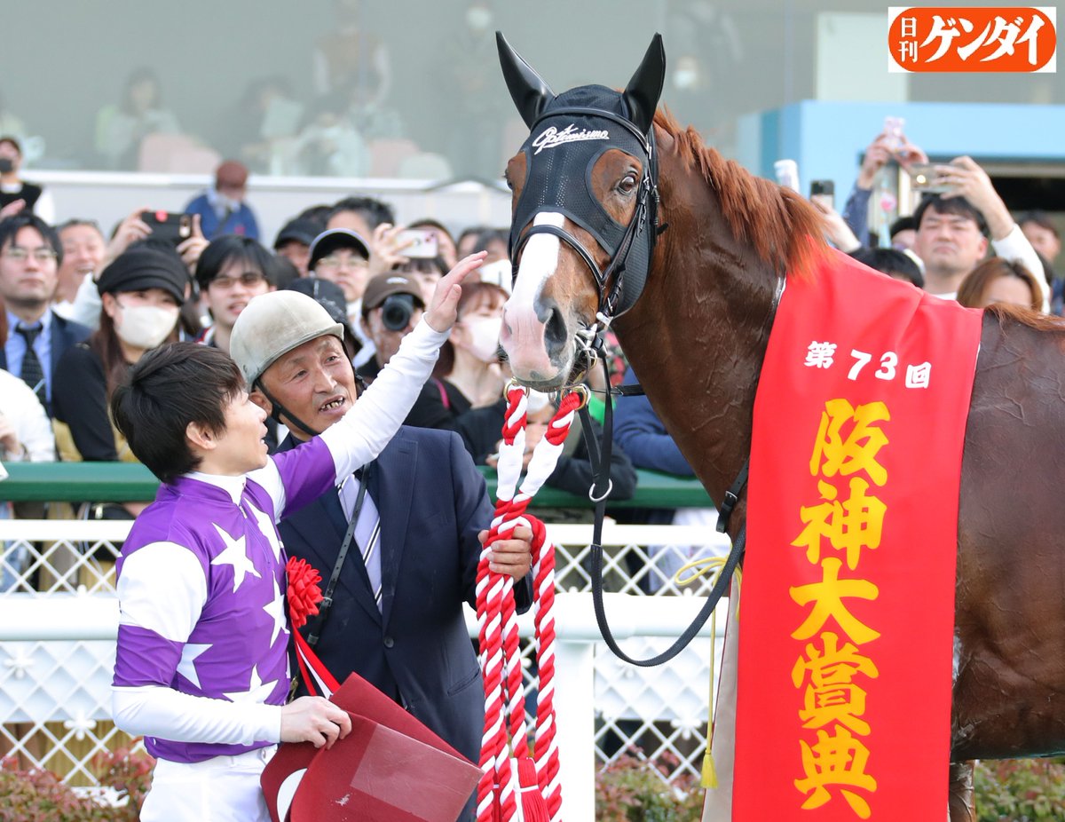 サンライズアースのカメラ目線を。
#サンライズアース #池添謙一 
#阪神大賞典