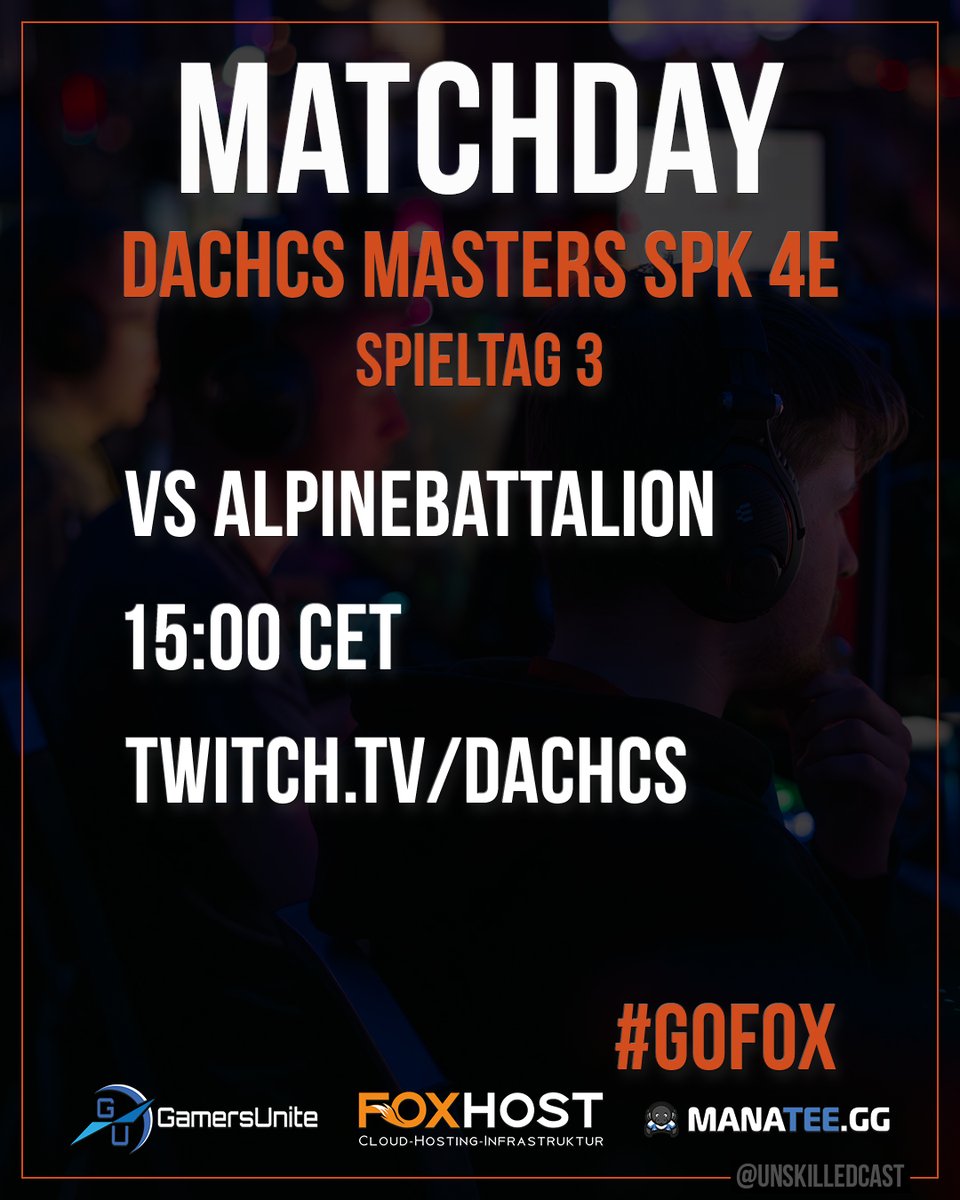 FoXRaiD Gaming 🦊 @ GamescomLAN (@foxraidgaming) on Twitter photo erste Spielankündigung seit unserer Pause - und das sogar mit Cast auf dem <a href="/dachcs/">DACH CS Masters</a> Kanal 👀
Aktuell stehen wir auf dem zweiten Platz, aber auch nur, weil die Erstplatzierten ein Spiel mehr hatten ;)
also #GoFoX 🦊 erste Spielankündigung seit unserer Pause - und das sogar mit Cast auf dem <a href="/dachcs/">DACH CS Masters</a> Kanal 👀
Aktuell stehen wir auf dem zweiten Platz, aber auch nur, weil die Erstplatzierten ein Spiel mehr hatten ;)
also #GoFoX 🦊