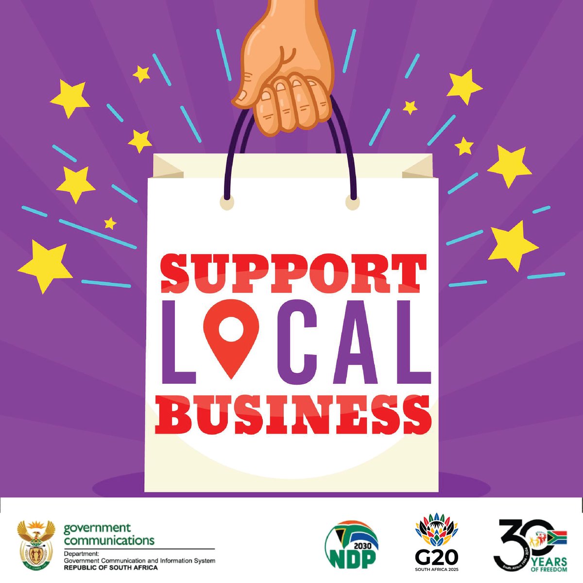 GovernmentZA's tweet image. #KeepitLocal|  It is essential for a thriving economy and building stronger, more resilient communities! Let's support each other and grow together. Local is right here, at home! #GovZAupdates