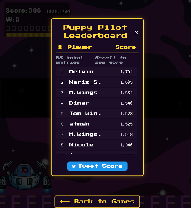 onchainpixel's tweet photo. Giving away 10 $SUI to whoever tops our leaderboard in the next 24 hours! 🐶

How to win?
1. Must be an OnChain Puppies NFT holder (grab one on Tradeport if needed: https://t.co/VqlMfcSHXr).
2. Play the game: https://t.co/ZbMbUCFUEX and click Tweet Score.
3. Join our Discord: https://t.co/9kX2EKcGNW
4. Rock OnChain Puppies NFT PFP.
5. Tag frens in comment below

OnChain Puppies have awakened - together we’re unstoppable! Let’s go 🚀

Like ❤️ + RT 🔁 + Follow @onchainpuppies @memeinyou