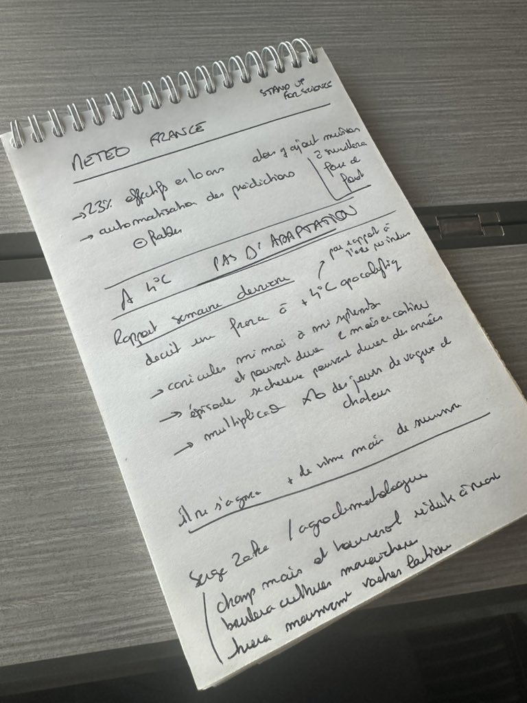 marinetondelier's tweet photo. Prépa de l’émission de ce midi dans le #TGVNord

Pas beaucoup de bonnes nouvelles ce matin, sorry.

Soutien aux salariés de @meteofrance en tout cas. Et merci à eux pour ces alertes salutaires qu’il serait temps d’écouter sérieusement. https://t.co/UZjYKskcwg