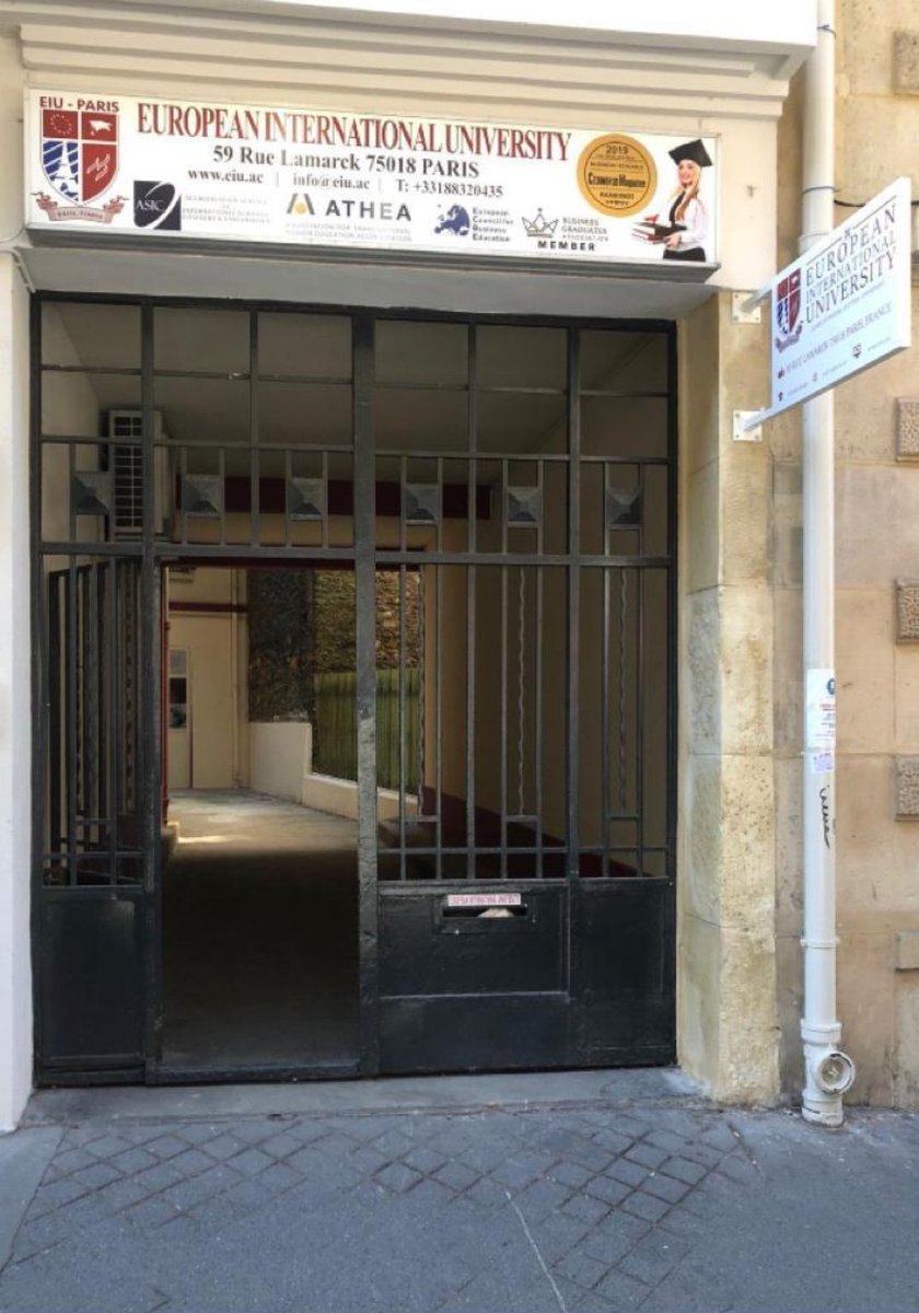 maleehjamal's tweet image. European International University