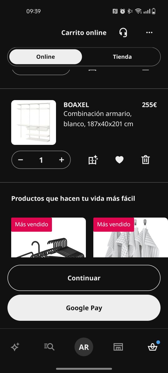 albi_yeah's tweet photo. @IKEASpain hola! Me podéis explicar por qué cambia el precio de las cosas cuando navegas por la web a cuando lo añades al carrito? ☺️ Tengo muchísima curiosidad, gracias https://t.co/ZoPJkpM3Qt