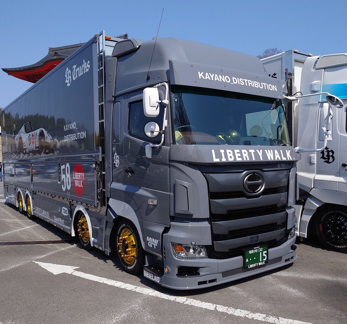 今日犬山成田山で開催された虎鬼船団交通安全祈願に参加して来ました