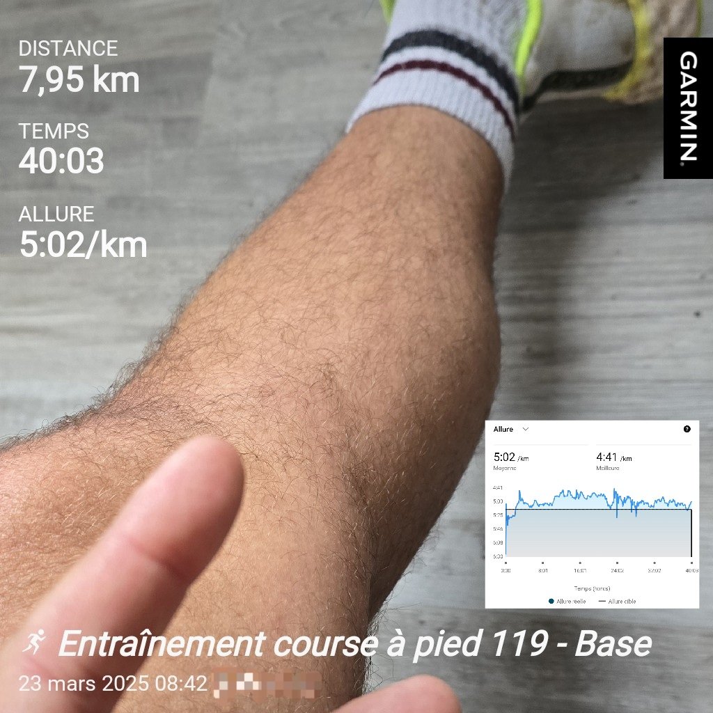 pepito2058's tweet photo. Petit entraînement de 40 mins à la fraîche avec une allure de base
#SundayMorningRun https://t.co/aeOb3vEQJB