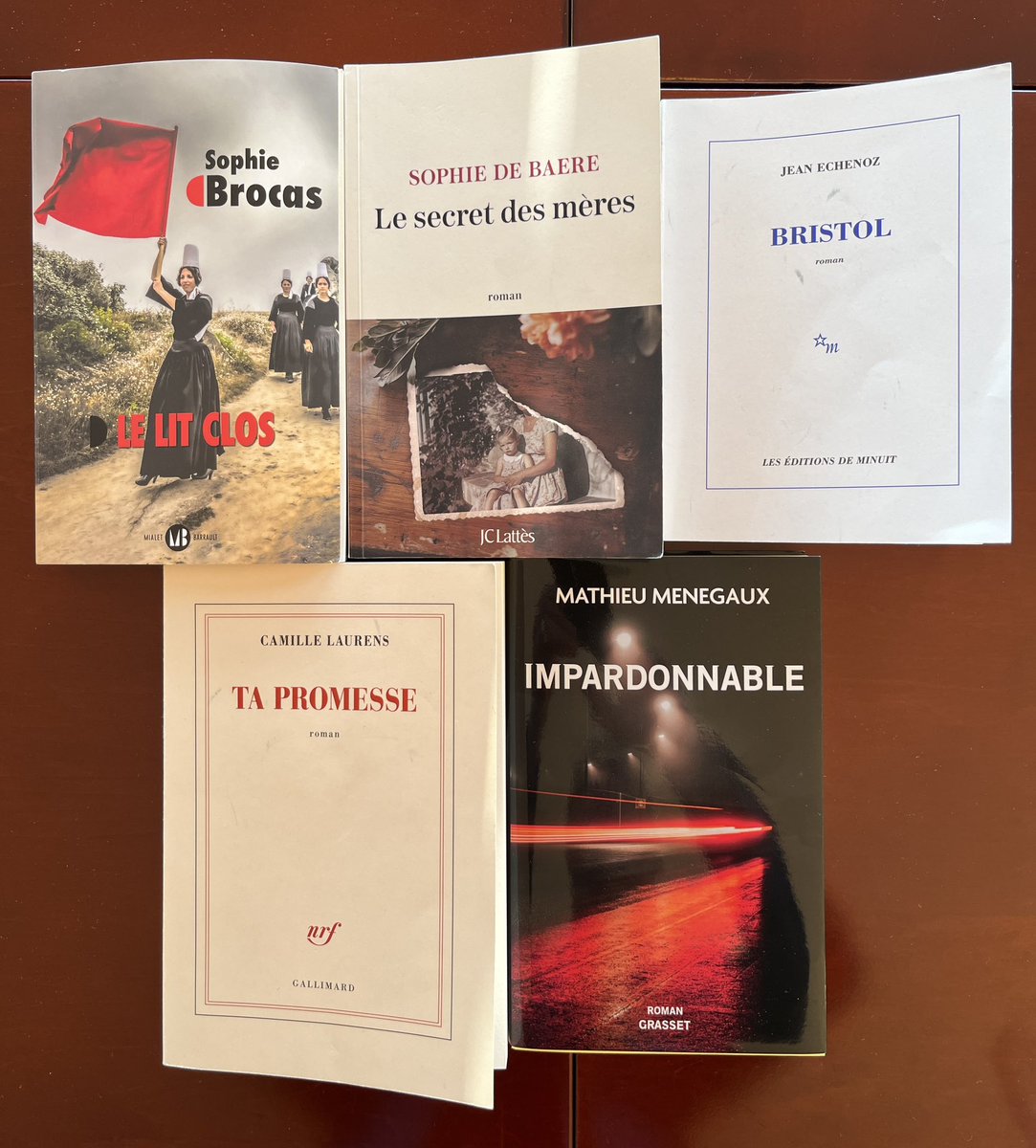 Grand Prix RTL-Lire Magazine (@prixrtllire_ml) on Twitter photo Qui de ces cinq-là sera Grand Prix RTL-Lire 2025 demain, lundi 24 mars ?
Pour le savoir, il suffira d’écouter
<a href="/RTLFrance/">RTL France</a> à 8h ! Qui de ces cinq-là sera Grand Prix RTL-Lire 2025 demain, lundi 24 mars ?
Pour le savoir, il suffira d’écouter
<a href="/RTLFrance/">RTL France</a> à 8h !