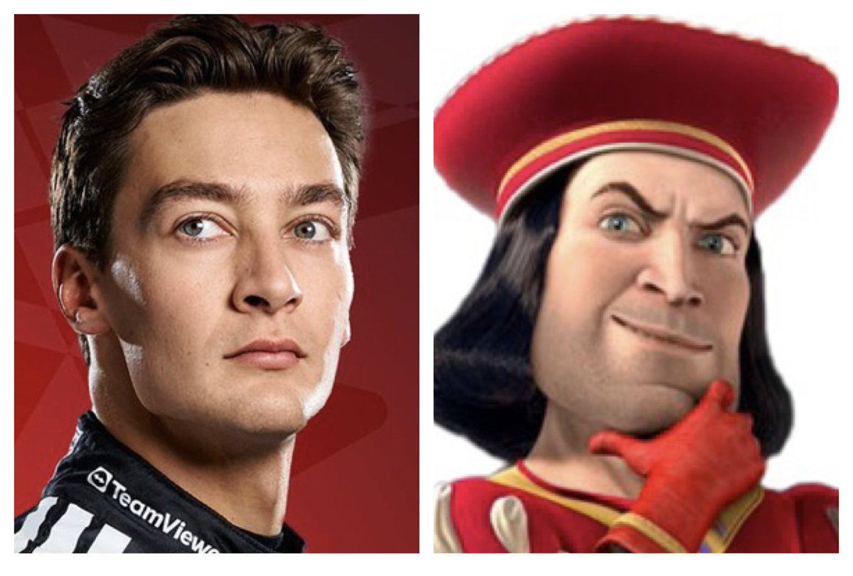 Never seen in the same room together, once you see it you can’t unsee it. Just saying….. 🤔🏁🤣 #F1 #ChineseGP #Formula1