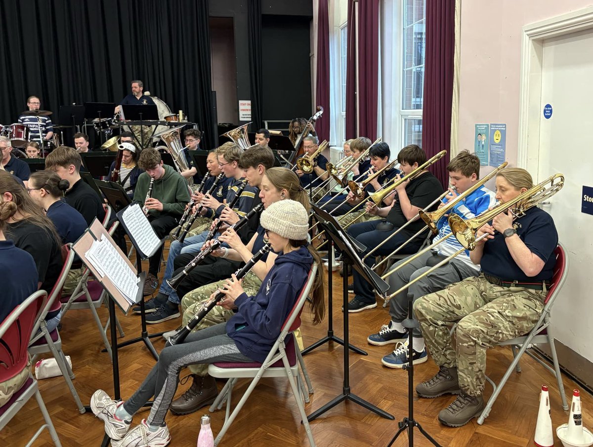 The Band of The Royal Yorkshire Regiment tweet media