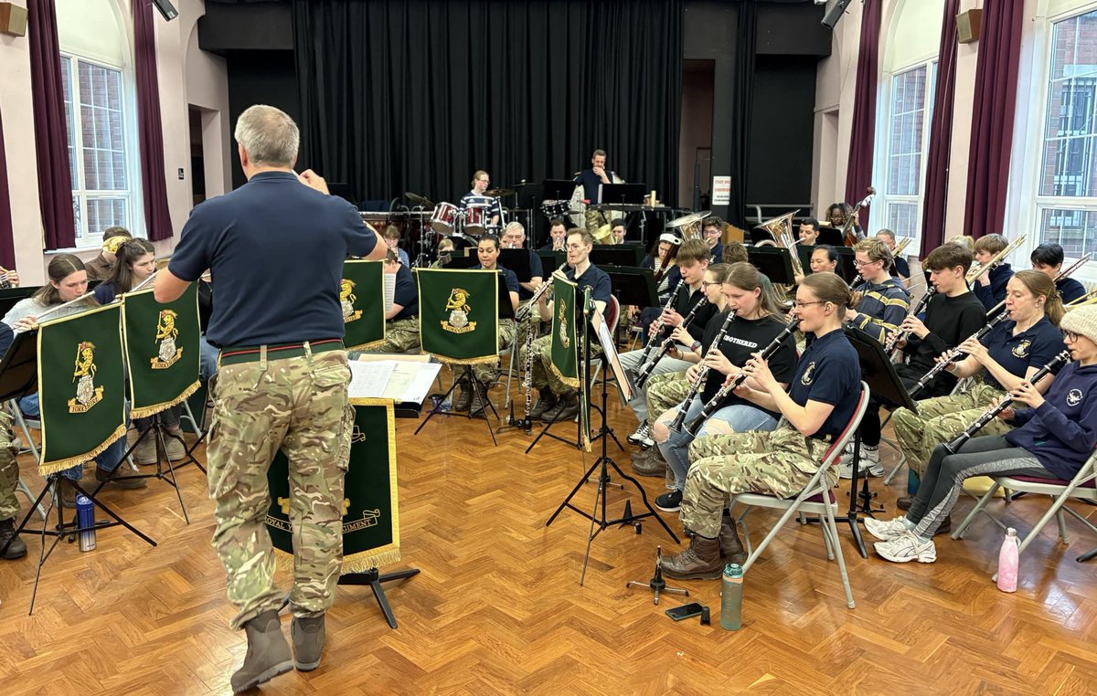 The Band of The Royal Yorkshire Regiment tweet media