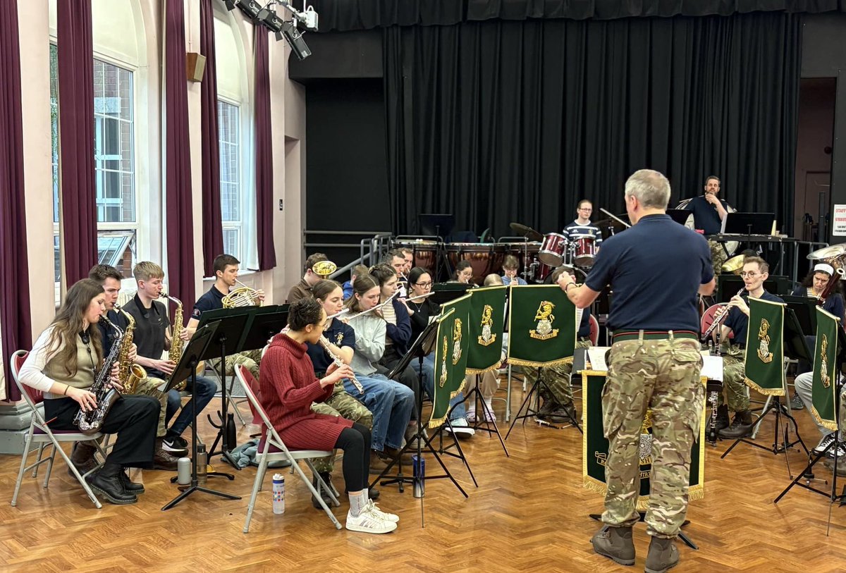 The Band of The Royal Yorkshire Regiment tweet media